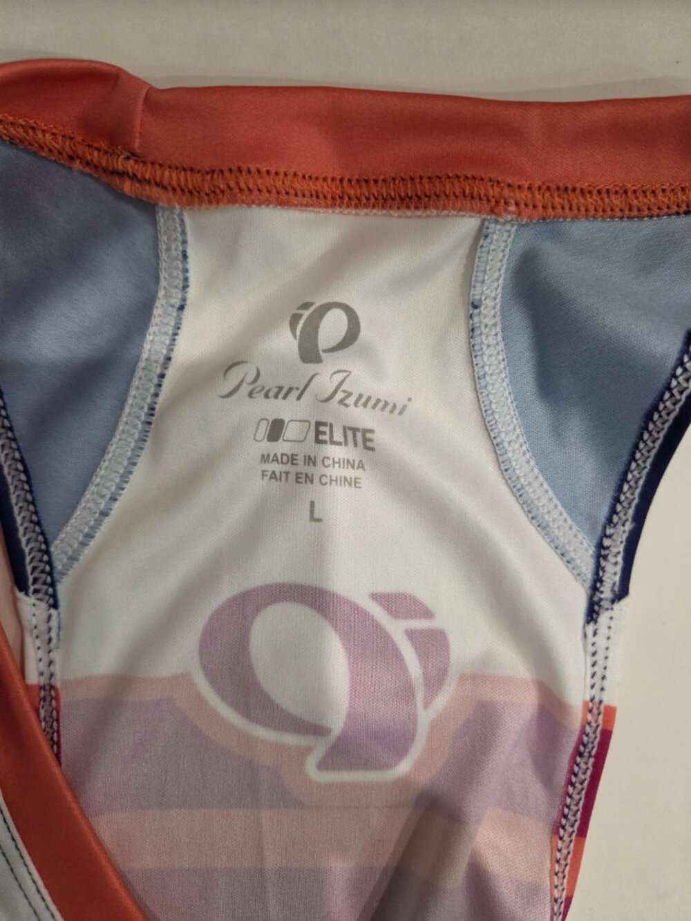 Pearl Izumi Blue /Pink Large & XL Women's Sleeveless Singlet New w/tags - Picture 10 of 10